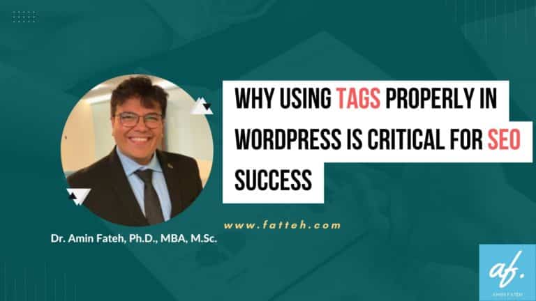Why Using Tags Strategically in WordPress is Critical for SEO Success?